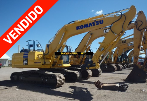 EXCAVADORA KOMATSU 2013  PC200LC (vendido)