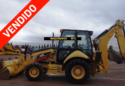 RETROEXCAVADORA CATERPILLAR 420E 2007 (vendido)